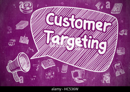 Customer Targeting - Business Concept. Stock Photo