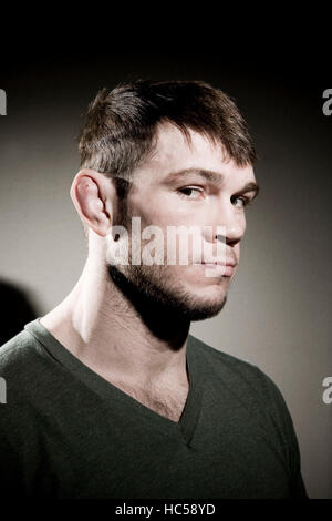 Forrest Griffin during a portrait session on July 3, 2008 in Las Vegas, Nevada. Francis Specker Stock Photo