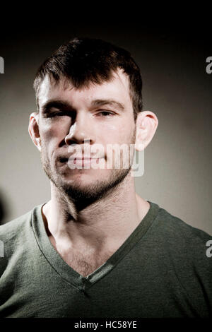 Forrest Griffin during a portrait session on July 3, 2008 in Las Vegas, Nevada. Francis Specker Stock Photo