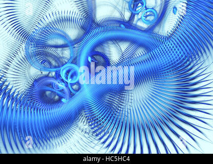 Inside. Computer generated image. Stock Photo