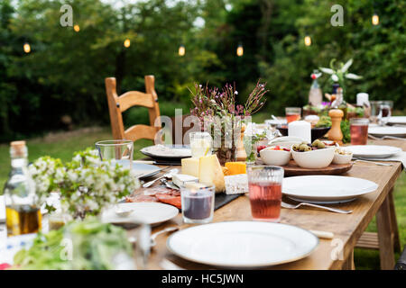 Table Dishware Decor Dinner Concept Stock Photo