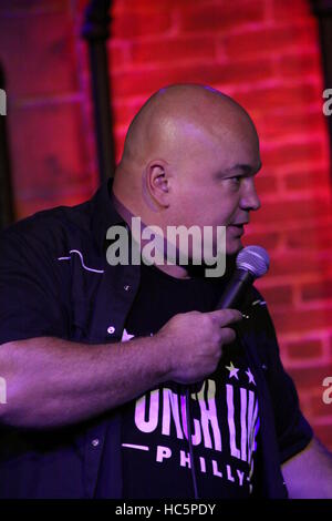 Robert Kelly performs stand up comedy at Punch Line Philly comedy club  Featuring: Robert Kelly Where: Philadelphia, Pennsylvania, United States When: 24 Jul 2016 Stock Photo