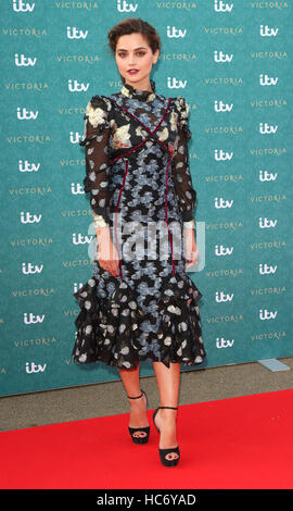 ITV's Victoria - World Premiere Screening of new series at Kensington Palace, London  Featuring: Jenna Coleman Where: London, United Kingdom When: 11 Aug 2016 Stock Photo