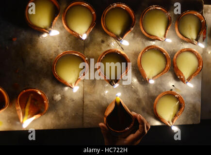 Lahore, Pakistan. 07th Dec, 2016. Pakistani Muslim devotees gathered to attend the 393rd death anniversary of the saint Mir Mohammed Muayyinul Islam popularly known as Sain Mian Mir. The saint was equally popular among the Muslim and Sikh religions, as Mian Mir went to Amritsar in December 1588 to lay the foundation stone of Sikhs holiest site, the Golden Temple, which is commonly known as Sri Harminder Sahib. Credit:  Rana Sajid Hussain/Pacific Press/Alamy Live News Stock Photo