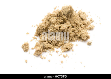 pile sand isolated on white background Stock Photo