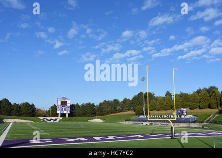 Perkins Football Stadium at University of Wisconsin - Whitewater, Whitewater, Wisconsin Stock Photo