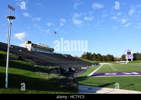 Perkins Football Stadium at University of Wisconsin - Whitewater, Whitewater, Wisconsin Stock Photo