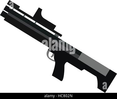 Isolated bazooka on a white background, Vector illustration Stock ...