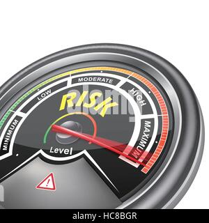 efficiency level conceptual meter indicate hundred per cent, isolated ...