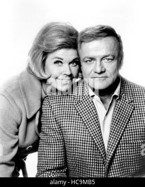 WITH SIX YOU GET EGGROLL, from left, Brian Keith, Barbara Hershey ...