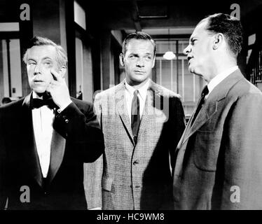 THE YOUNG STRANGER, from left, James Daly, James MacArthur, 1957 Stock ...