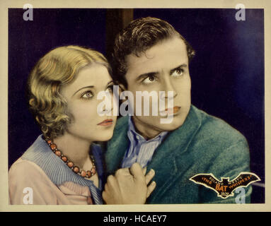 THE BAT WHISPERS, lobbycard, from left: Charles Dow Clark, Maude Eburne