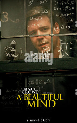 A BEAUTIFUL MIND, Russell Crowe, 2001, © Universal/courtesy Everett Collection