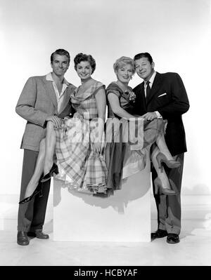 DANGEROUS WHEN WET, Denise Darcel, Esther Williams, 1953 Stock Photo