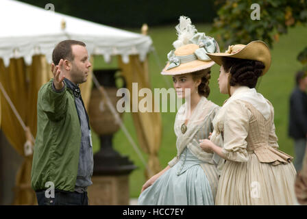 THE DUCHESS, from left: Hayley Atwell, Dominic Cooper, Keira Knightley ...