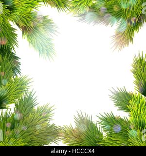 Frame of tree branches. EPS 10 Stock Vector