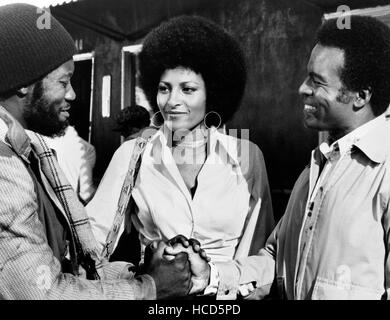 FOXY BROWN, Pam Grier, Terry Carter, 1974 Stock Photo - Alamy