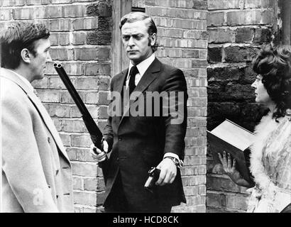 GET CARTER, Rosemarie Dunham, Michael Caine, 1971 Stock Photo - Alamy