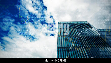 Composite image of stocks and shares Stock Photo
