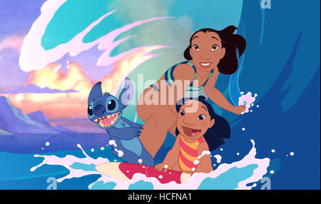 LILO & STITCH, Nani, Stitch, Lilo, 2002, (c) Walt Disney/courtesy