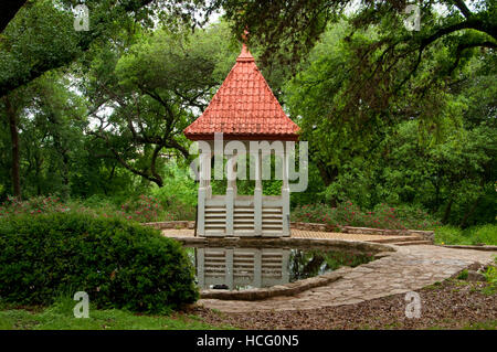 Bickler Cupola, Zilker Botanical Garden, Austin, Texas Stock Photo