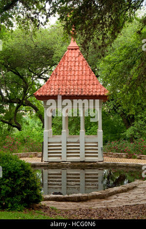 Bickler Cupola, Zilker Botanical Garden, Austin, Texas Stock Photo