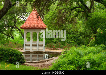 Bickler Cupola, Zilker Botanical Garden, Austin, Texas Stock Photo