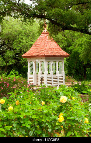 Bickler Cupola, Zilker Botanical Garden, Austin, Texas Stock Photo