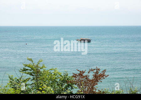 Nessebar, Bulgaria - JUNE 19, 2016: Hotel Sol Nessebar one of the best hotel chains in Bulgaria on the Black Sea coast. Stock Photo