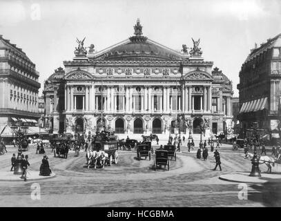 View of the Place de l'Opéra Stock Photo