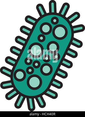 cell structure isolated icon vector illustration design Stock Vector