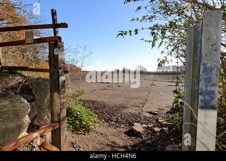 Abandoned Wisley airfield Surrey UK Stock Photo