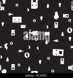Graffiti seamless pattern Stock Vector