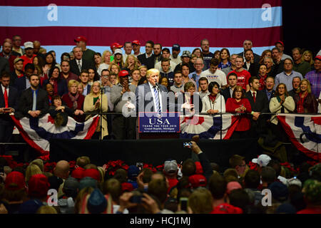 Grand Rapids, USA. 09th Dec, 2016. President Elect Donald J. Trump ...