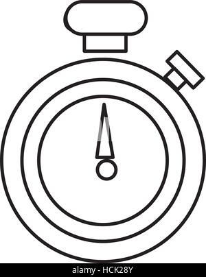 classic timer stopwatch Stock Vector