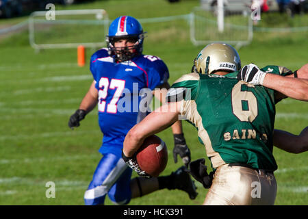 A British american football tackle Stock Photo - Alamy