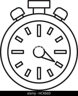 classic timer stopwatch Stock Vector