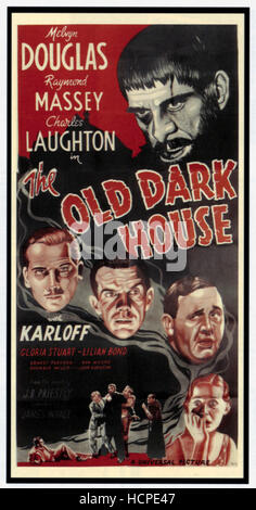 THE OLD DARK HOUSE, Raymond Massey, Lilian Bond, Gloria Stuart, Melvyn ...