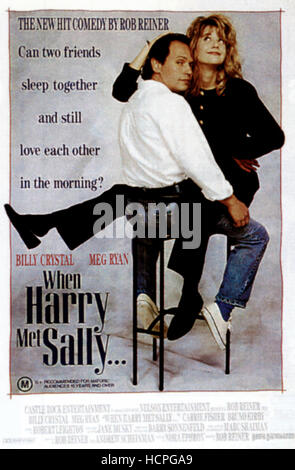 WHEN HARRY MET SALLY..., from left: Meg Ryan, Billy Crystal, 1989
