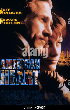 AMERICAN HEART, from left: Edward Furlong, Tracey Kapisky, 1992 ...