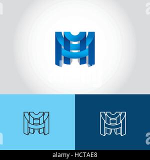 Real estates vector logo. Private properties logo. Stock Vector