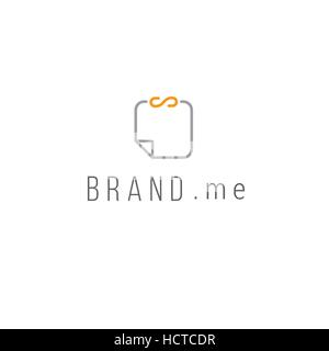 Document icon. Documents vector logo Stock Vector