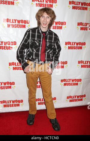 'Child Stars - Then And Now' Preview reception at the Hollywood Museum in Los Angeles  Featuring: Nicholas Azarian Where: Los Angeles, California, United States When: 18 Aug 2016 Stock Photo