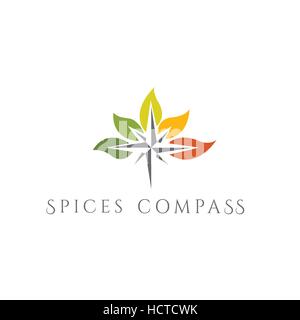 Spices vector logo Stock Vector