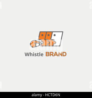 Document sharing vector logo. Stock Vector