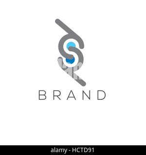 Water drops vector logo. Water icon. Water supply emblem Stock Vector