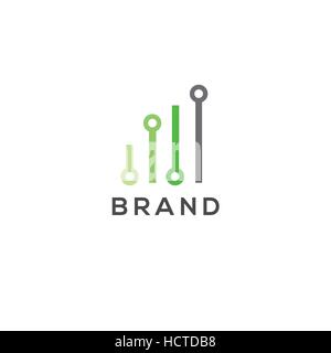Communications vector logo Stock Vector