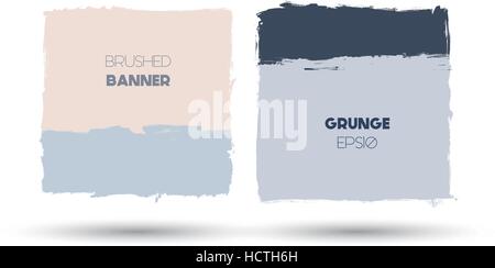Abstract modern grunge banners Stock Vector