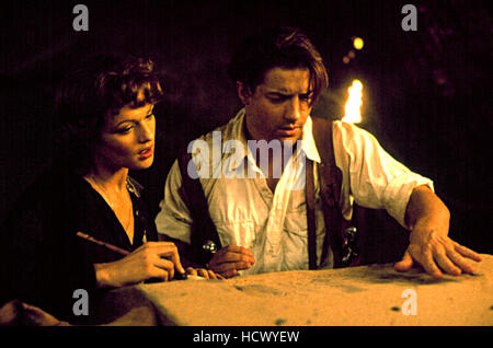 THE MUMMY, Rachel Weisz, Brendan Fraser, 1999 Stock Photo - Alamy
