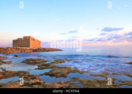 Paphos Castle, Paphos, Cyprus, Eastern Mediterranean Sea Stock Photo